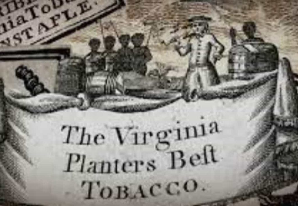 Historic image of Virginia tobacco trade
